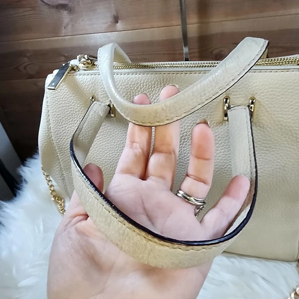 Kate Spade Porcelain Hopkins Street Medium Fallon Satchel